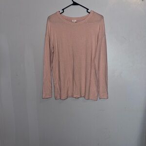 a new day Women's pink Long Sleeve Tee